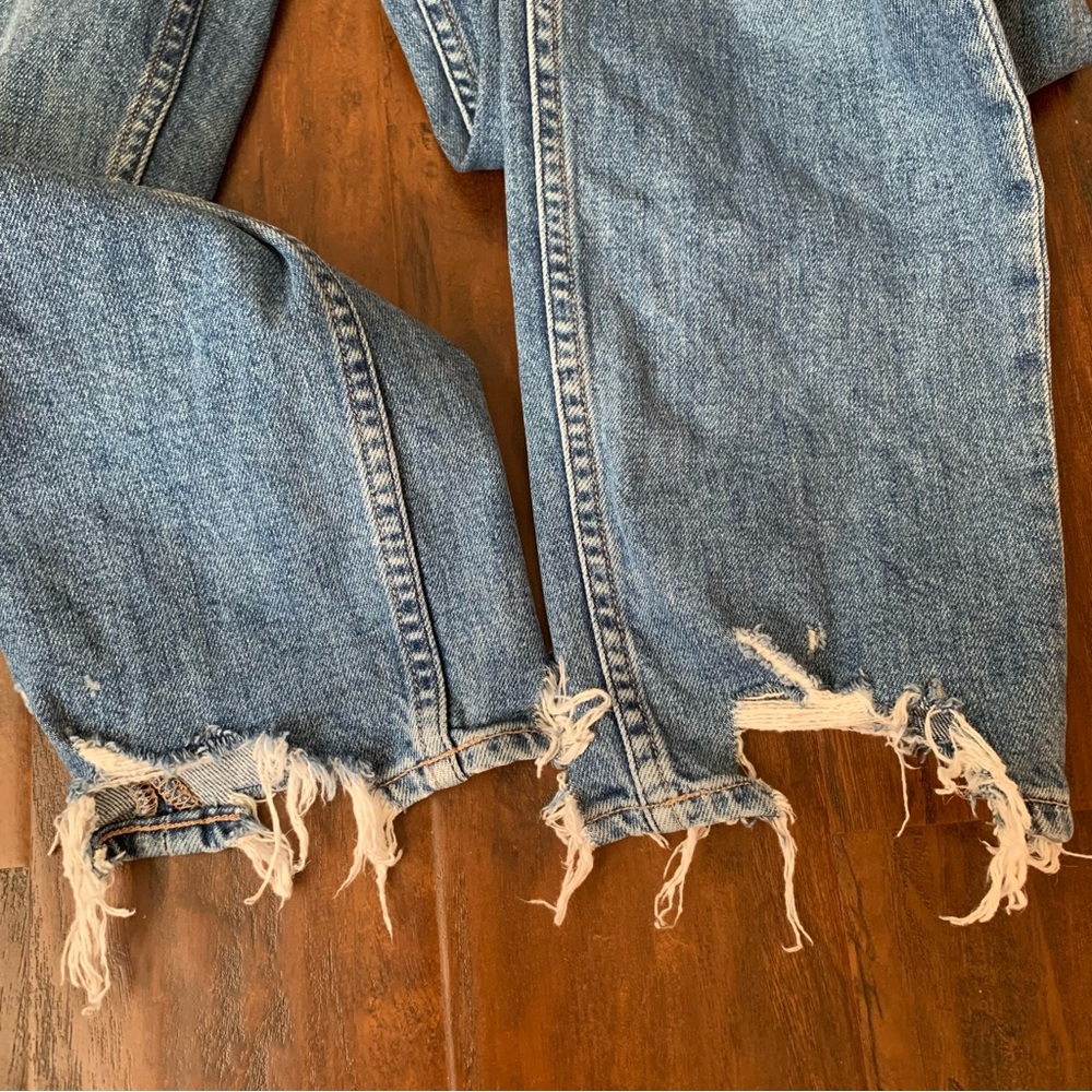 Paige Hoxton Ankle Peg Jean in Novi Destructed Size 32 - Picture 6 of 13